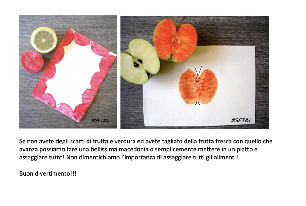 Timbri con frutta e verdura per bambini - BabyGreen